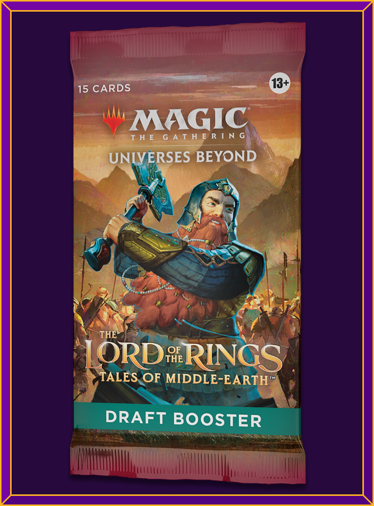 Lord of the Rings draft booster pack