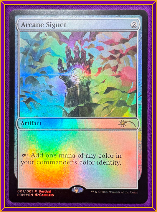 Arcane Signet - MagicFest Foil - NM