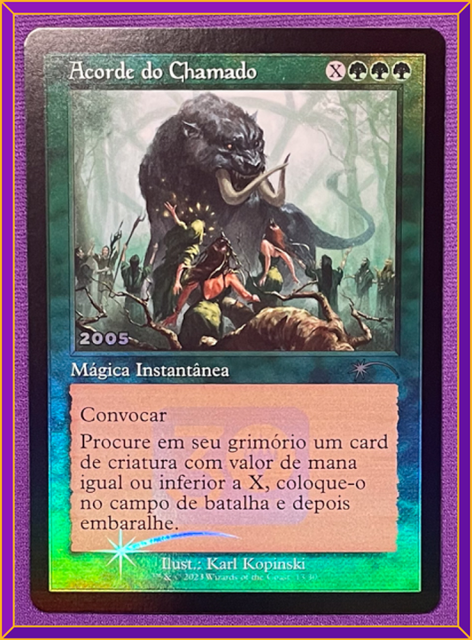 Chord of Calling - Foil 30th Promo - Portuguese - NM