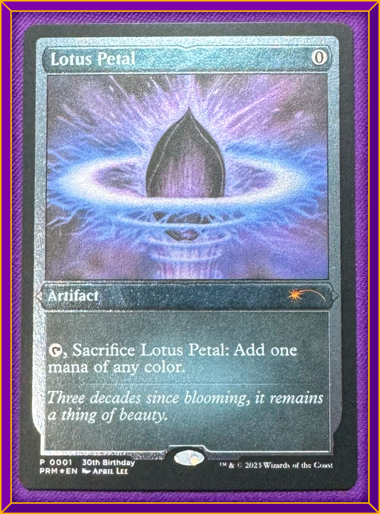 Lotus Petal - UMP Promo Etched Foil - NM