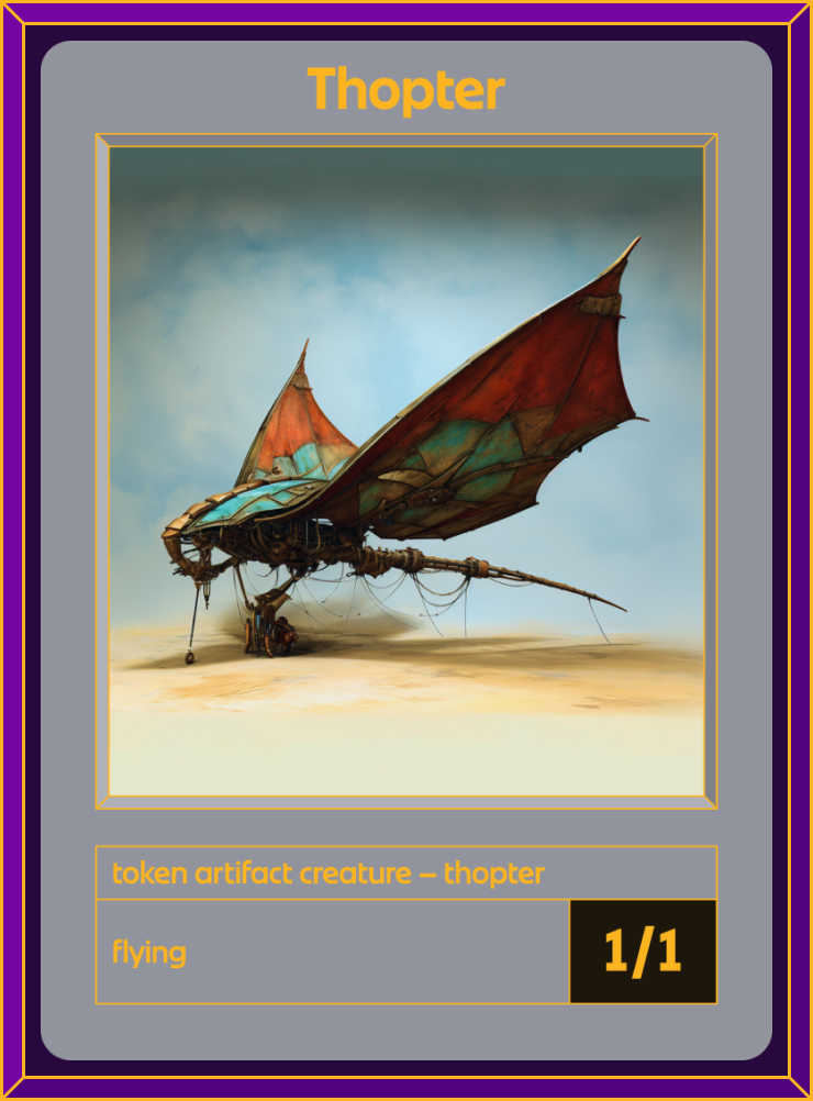 Thopter token