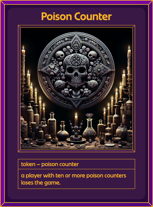 Poison Counter token