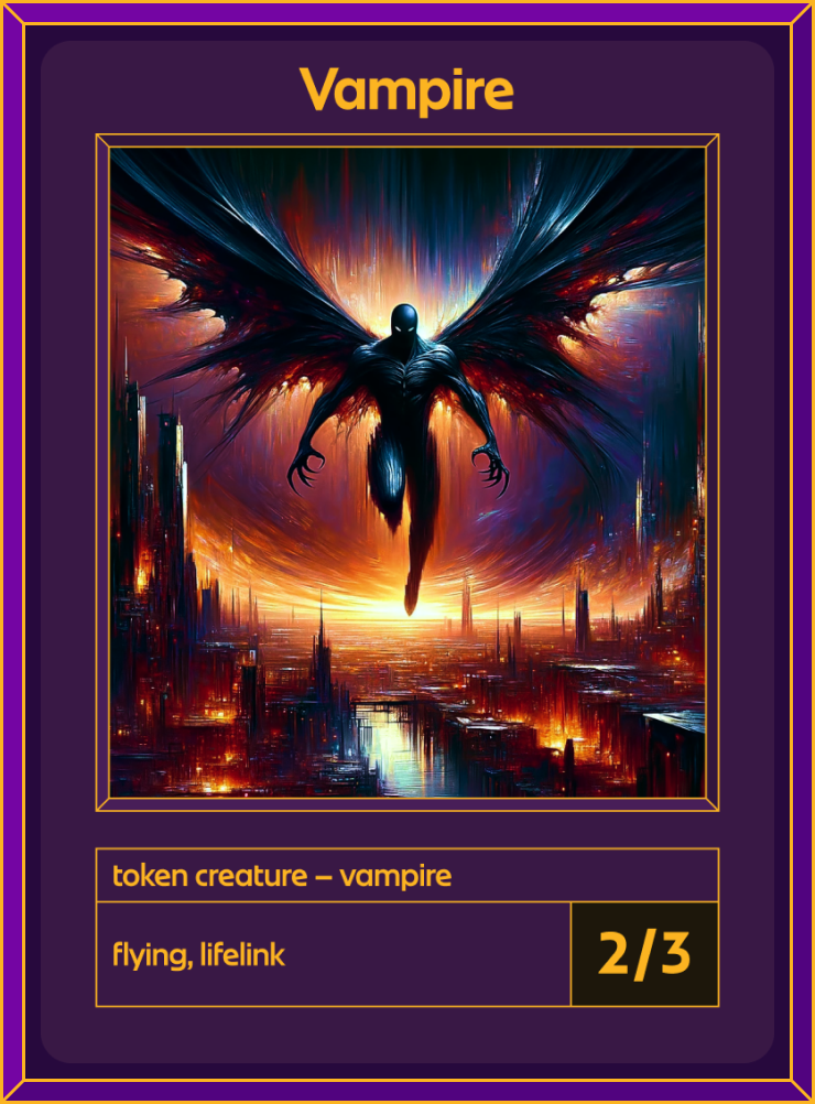 Vampire token