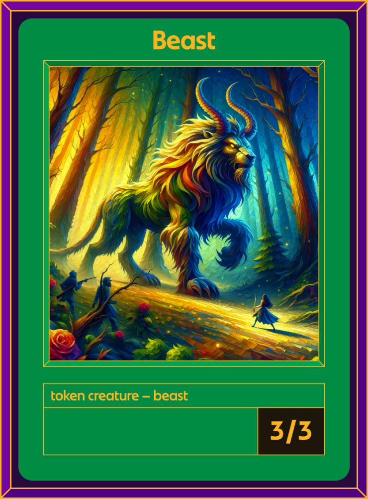 Beast #1 token