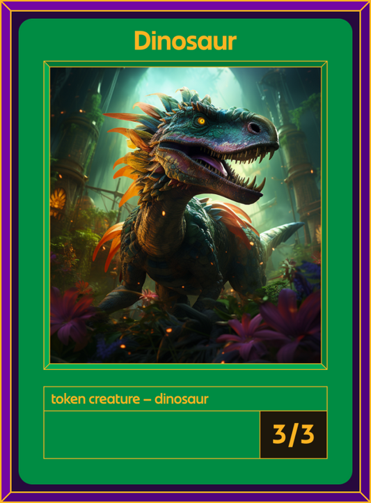 Dinosaur / Egg token