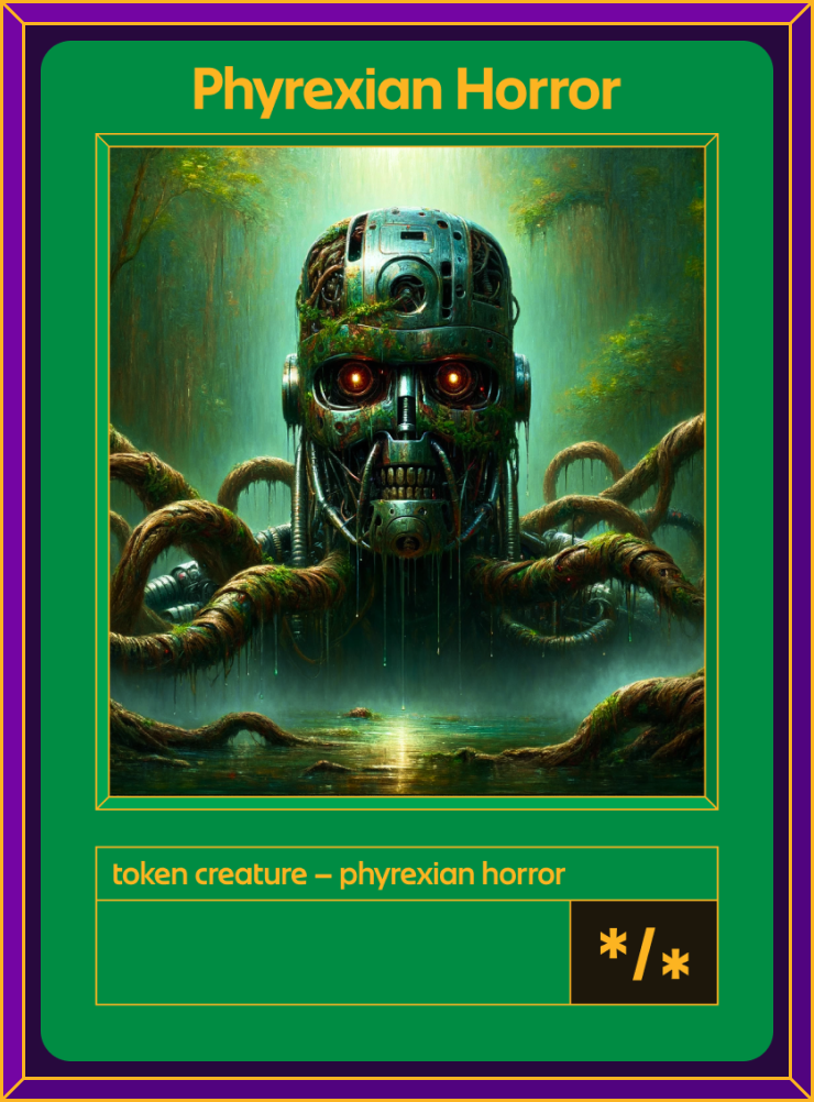 Phyrexian Horror token