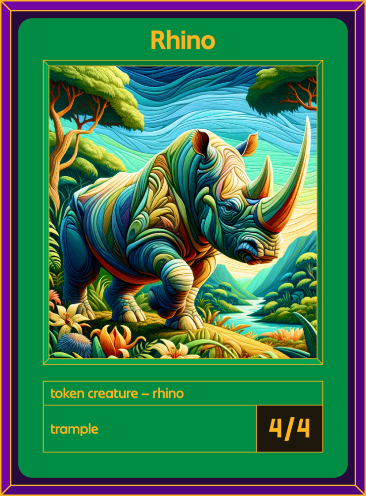 Rhino #1 token