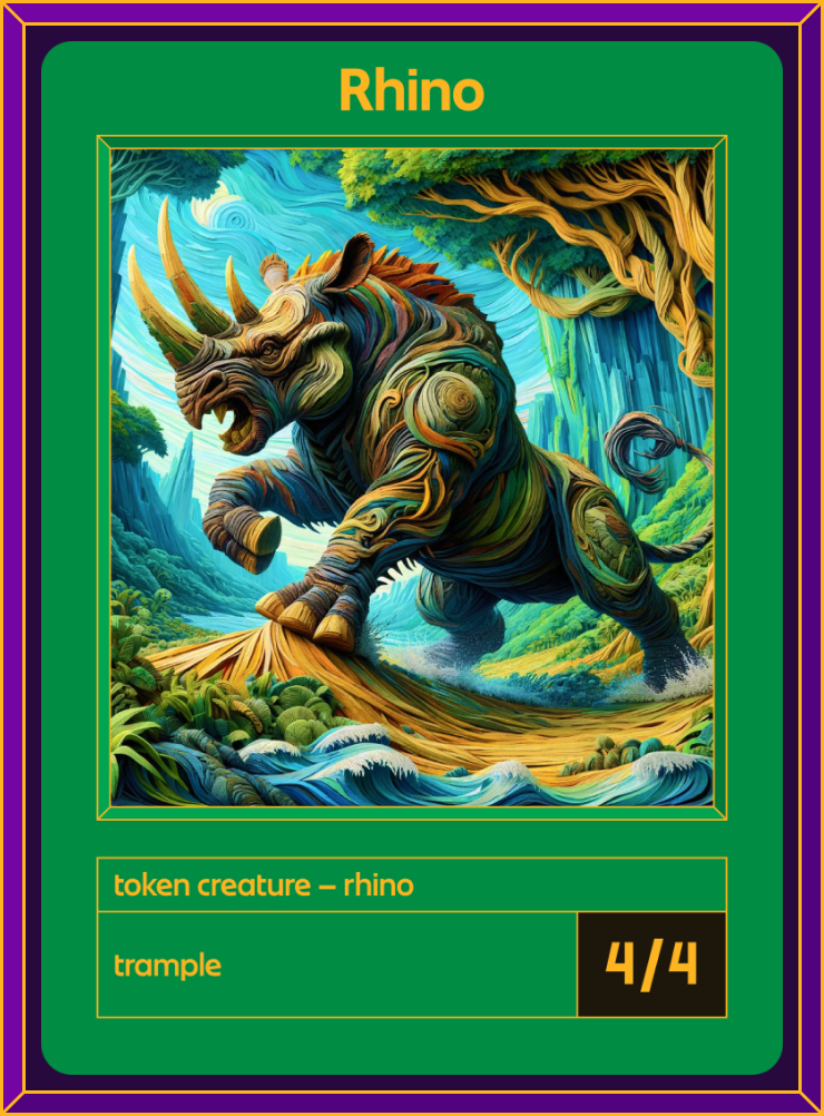 Rhino #2 token