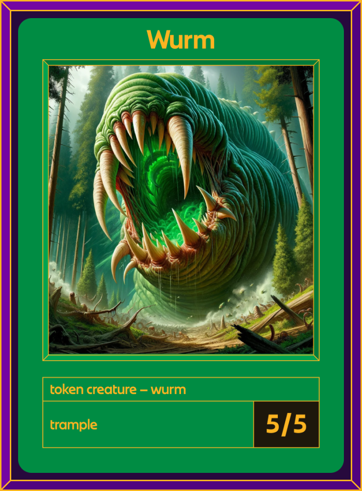 Wurm token