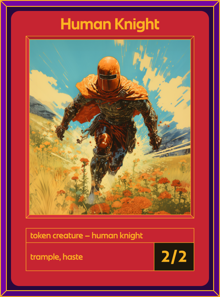 Human Knight token