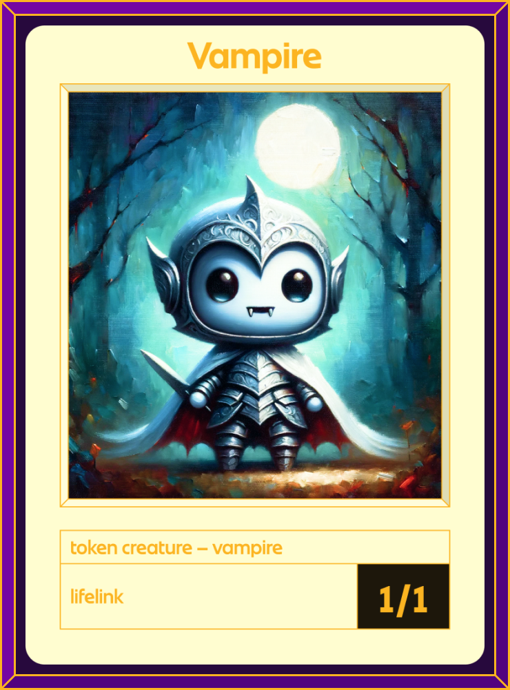 Vampire token